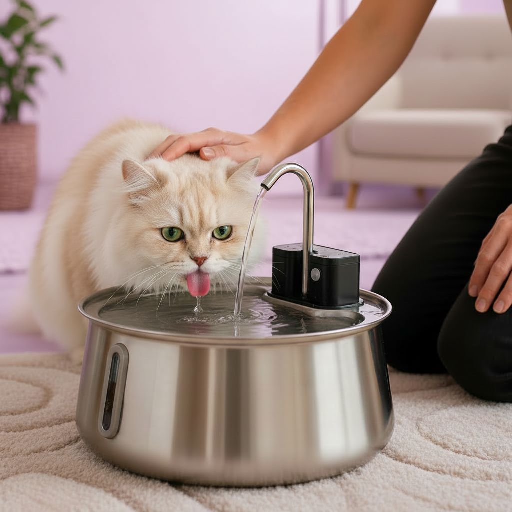 Wireless Water Fountain for cats