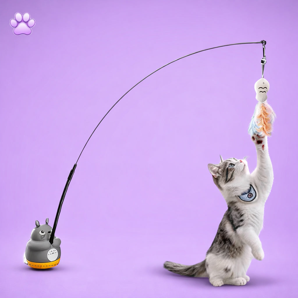 Long Stick Cat Toy